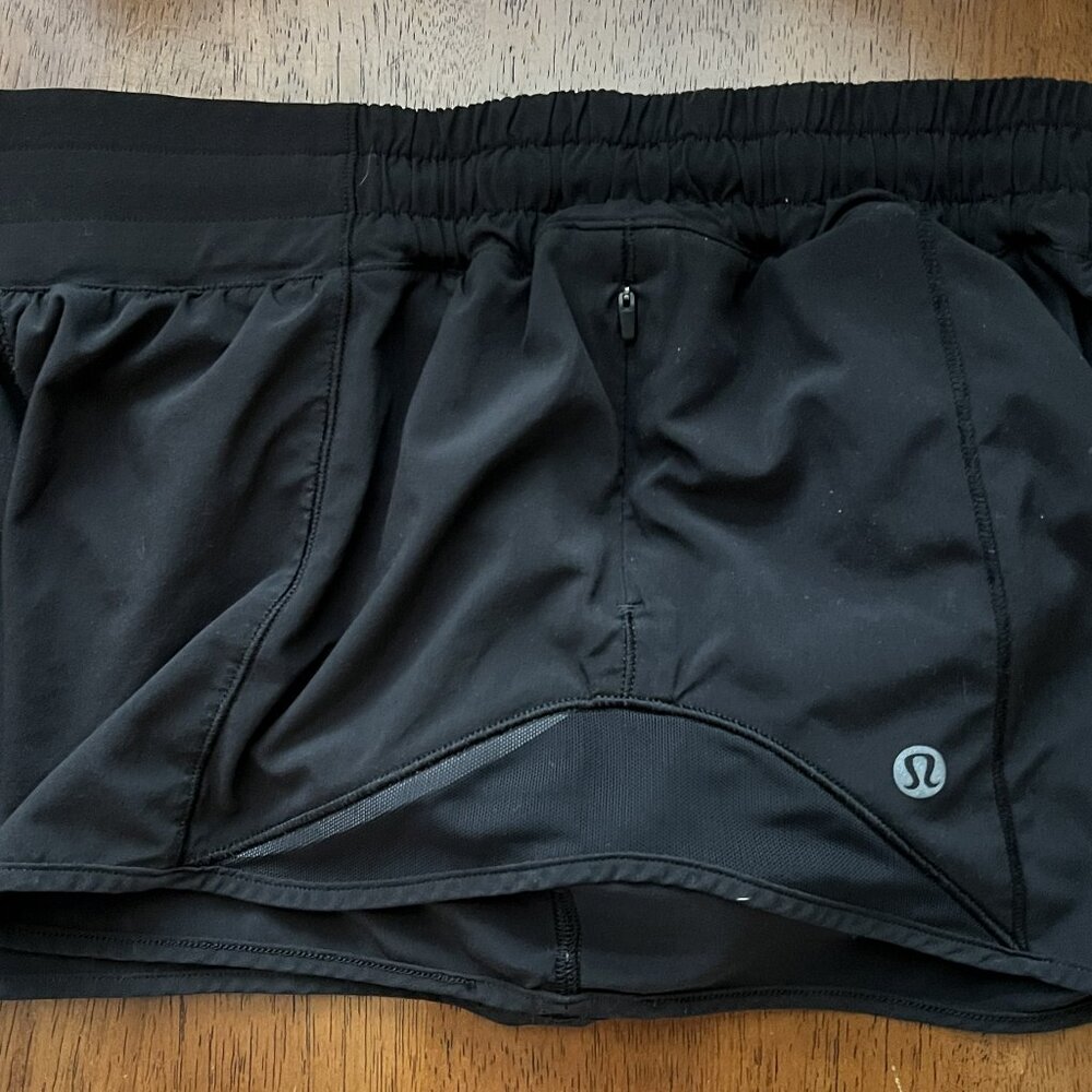 lululemon Lined Short Black Size 8